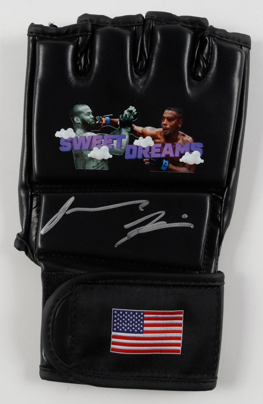 Jamahal Hill Signed MMA Custom USA Glove