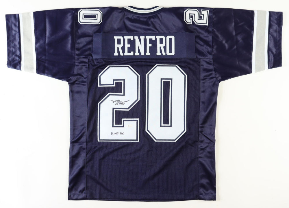 Mel Renfro Signed custom Dallas Cowboys Jersey
