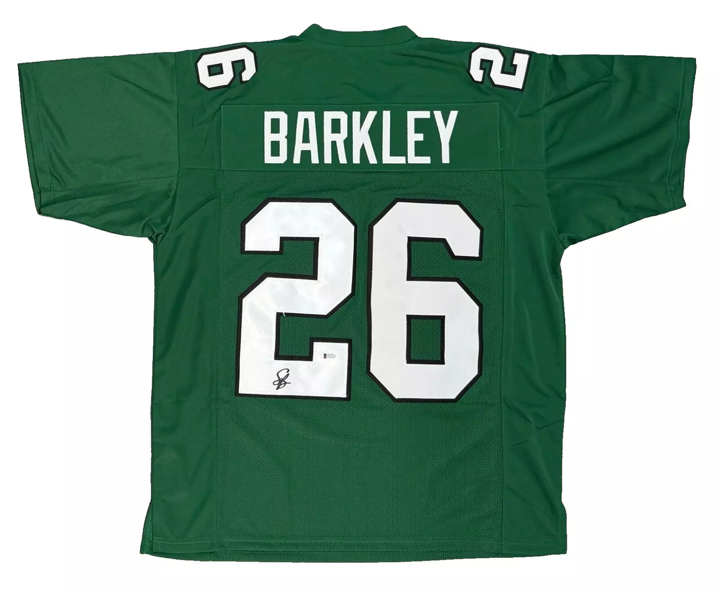 Saquon Barkley autographed Philadelphia Eagles custom jersey