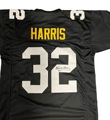 Franco Harris autographed custom Pittsburgh Steelers jersey