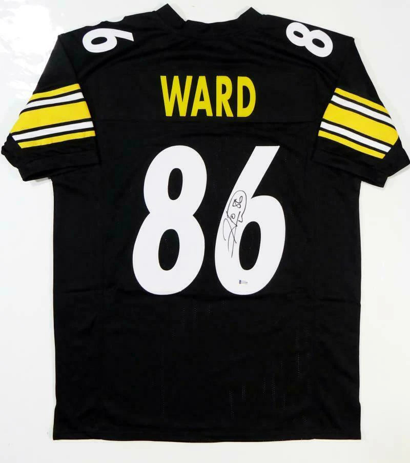 Hines Ward autographed custom Pittsburgh Steelers jersey