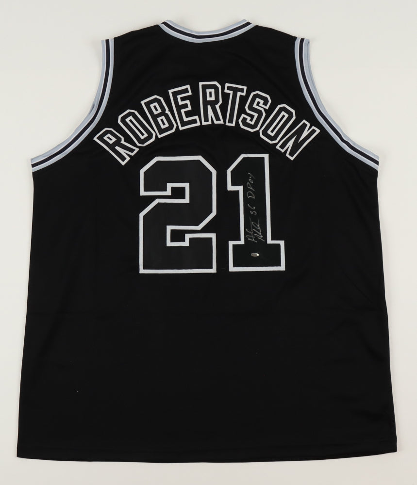 Alvin Robertson San Antonio Spurs Autographed Jersey