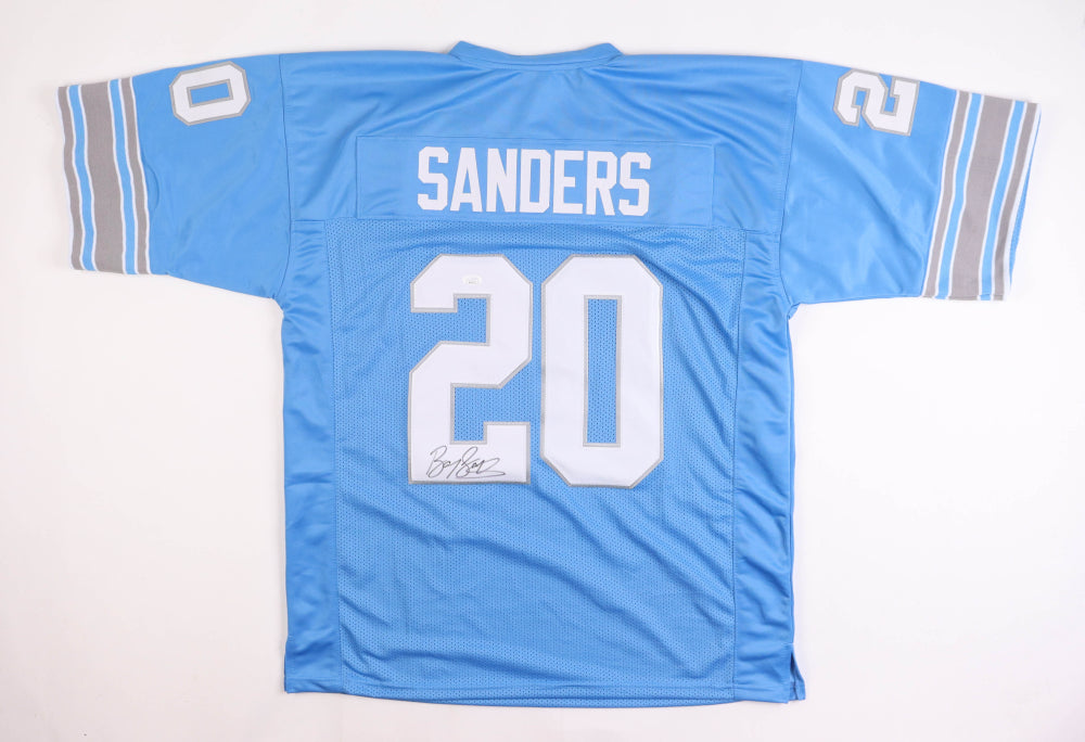 Barry Sanders Autographed Jersey