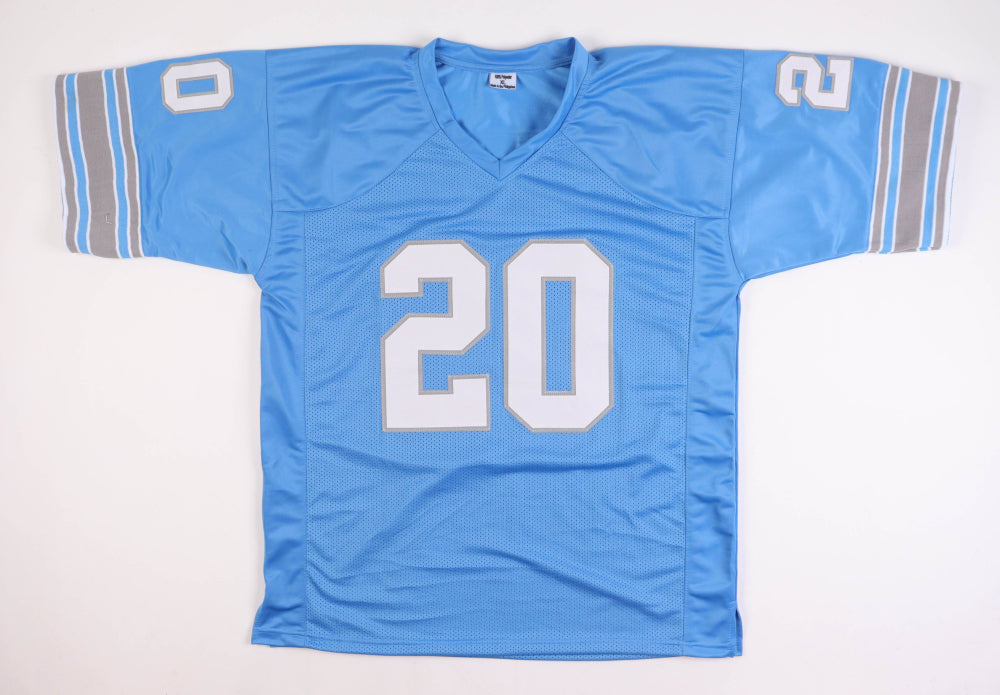 Barry Sanders Autographed Jersey
