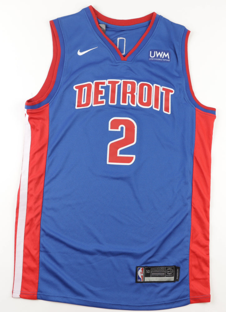 Cade Cunningham Detroit Pistons Autographed Jersey