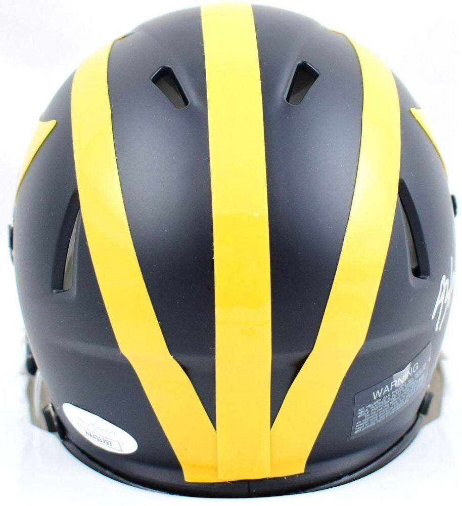 Blake Corum Michigan Wolverines autographed mini helmet