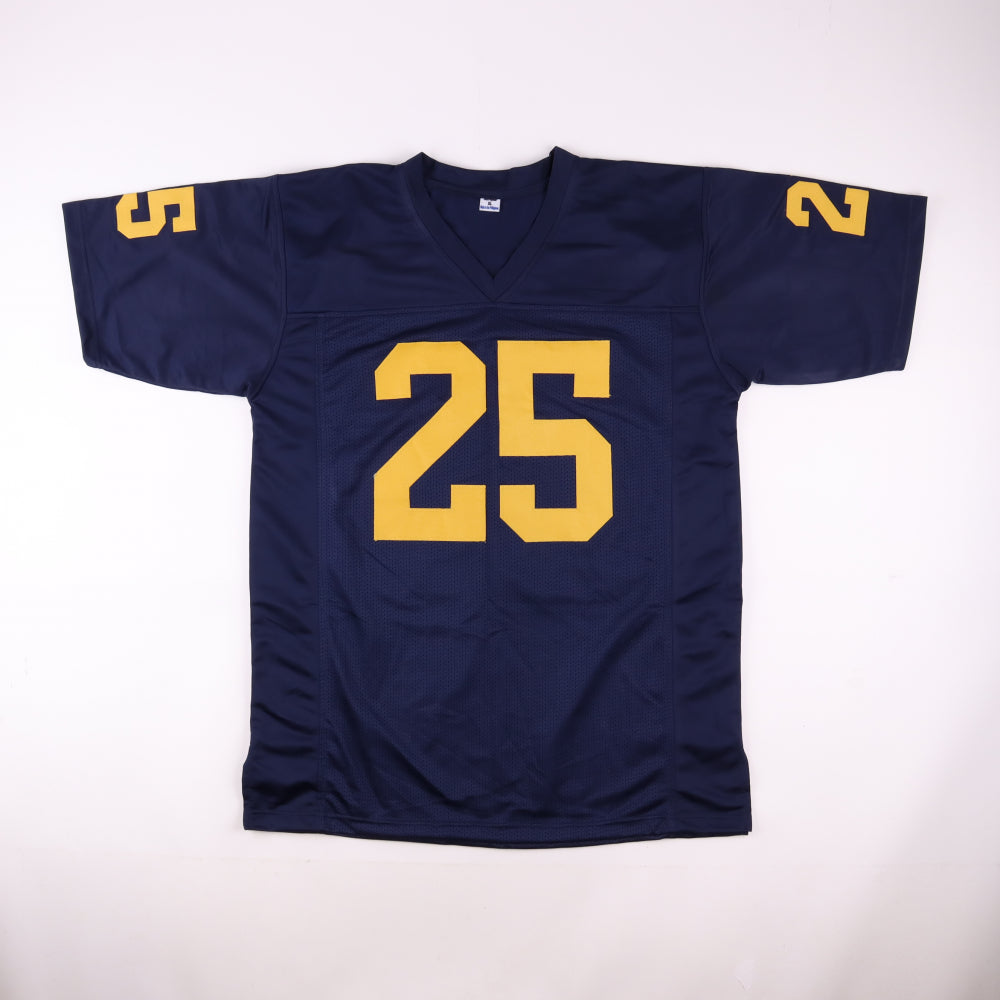 Hassan Haskins Michigan Wolverines autographed jersey