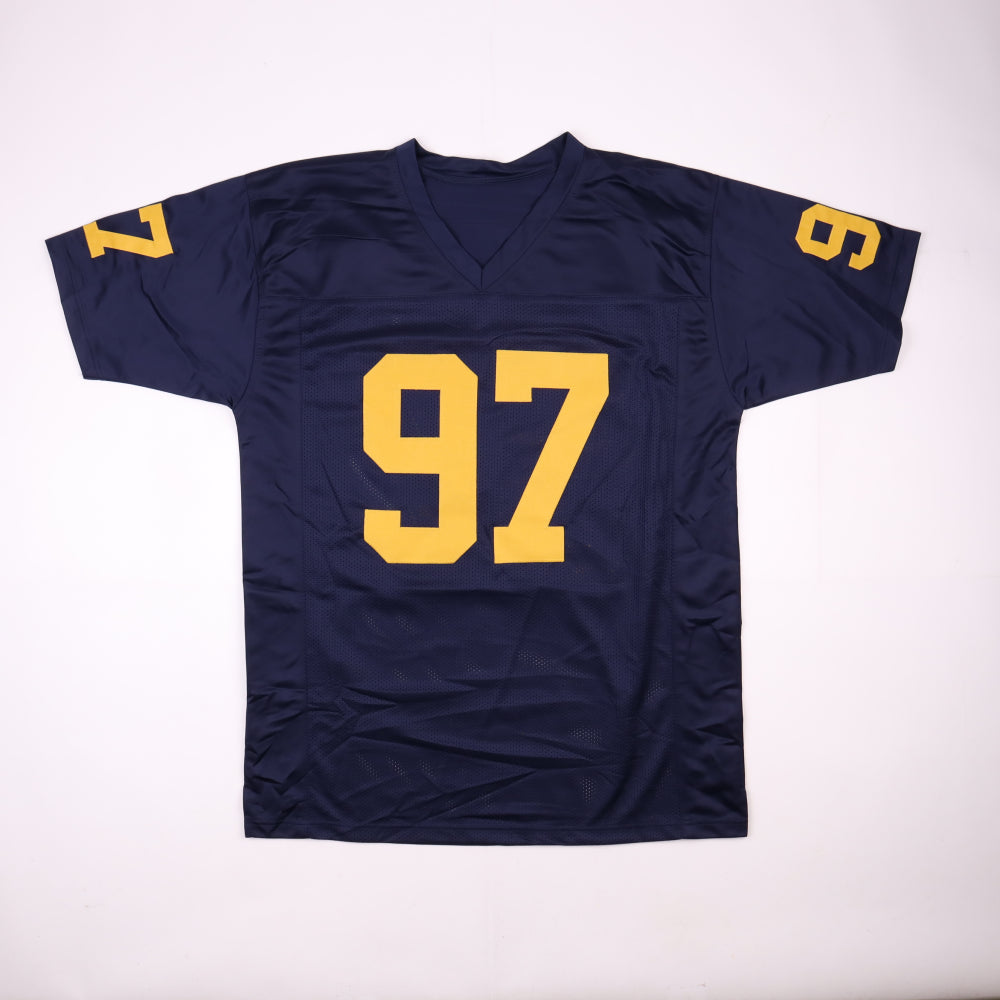 Chris Hutchinson Michigan Wolverines autographed jersey