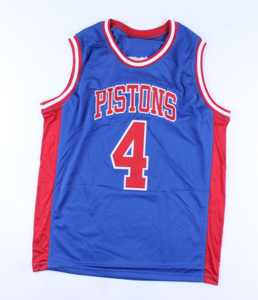 Joe Dumars Detroit Pistons autographed Jersey