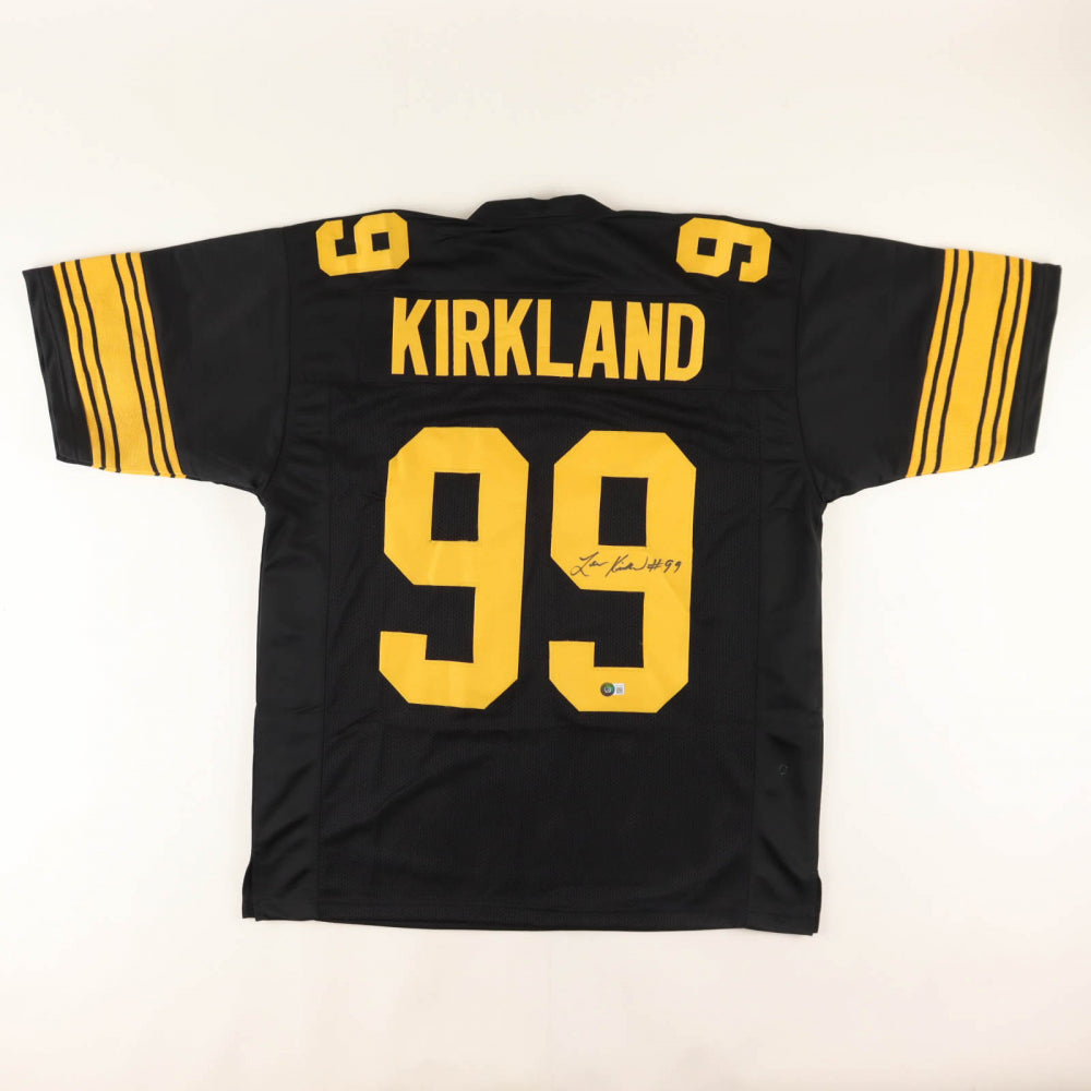 Autographed Levon Kirkland Pittsburgh Steelers Custom Jersey with JSA COA