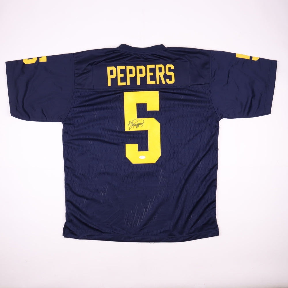 Jabril Peppers Michigan Wolverines autographed jersey
