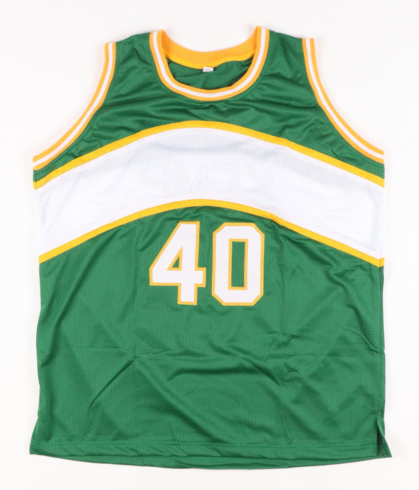 Shawn Kemp Seattle Supersonics Autographed Jersey