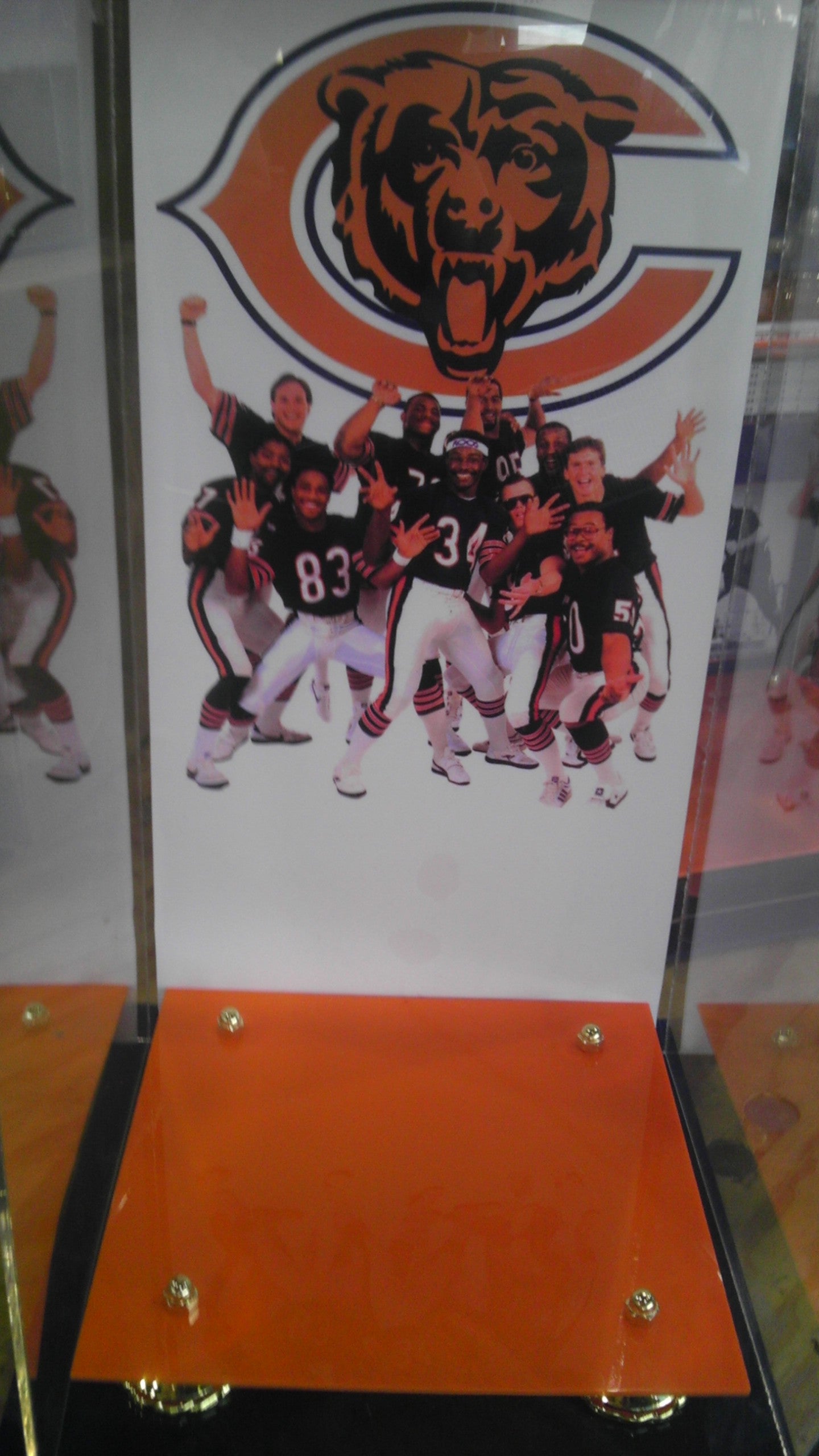 Custom Lombardi Trophy Display Case