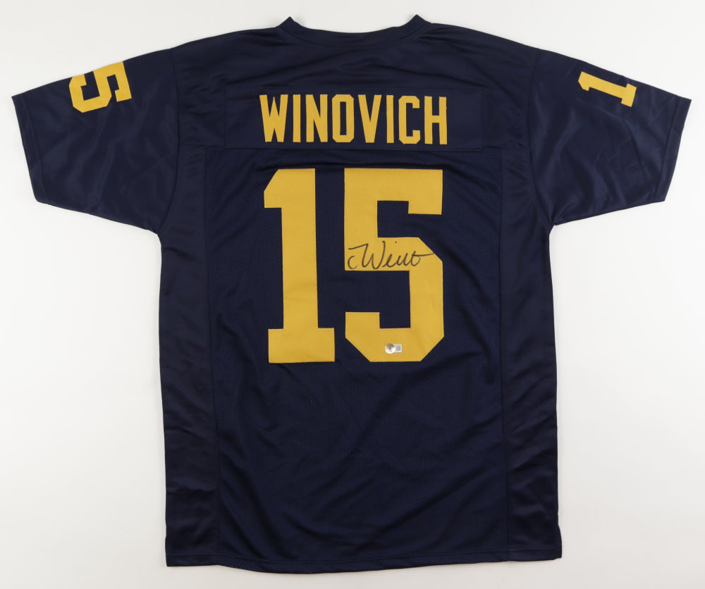 Chase Winovich Michigan Wolverines autographed jersey