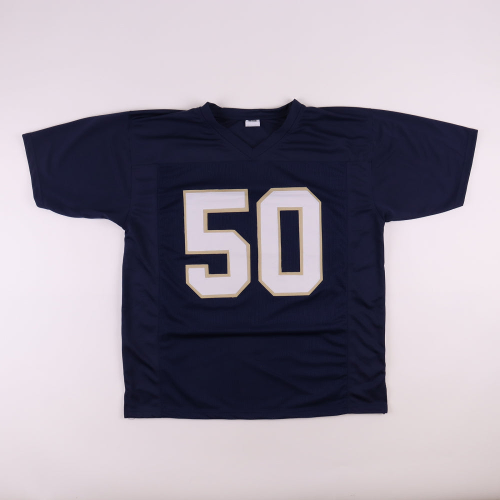 Chris Zorich Notre Dame Fighting Irish autographed jersey