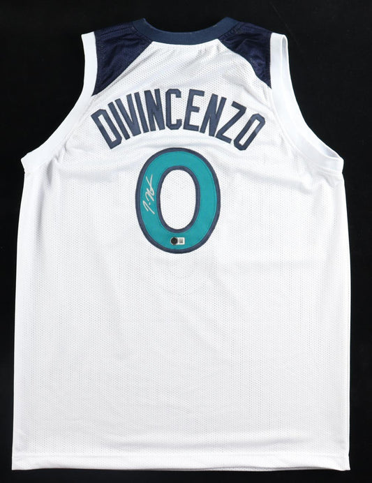 Donte DiVincenzo Minnesota Timberwolves Signed Jersey