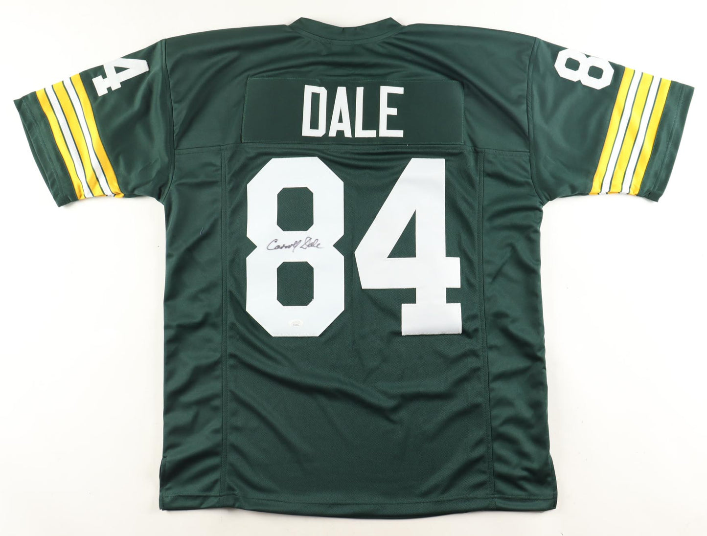 Carroll Dale Green Bay Packers custom autographed jersey