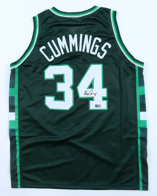 Terry Cummings Milwaukee Bucks Signed Jersey