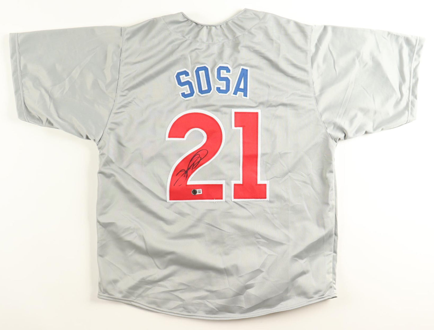 Sammy Sosa autographed Chicago Cubs custom jersey