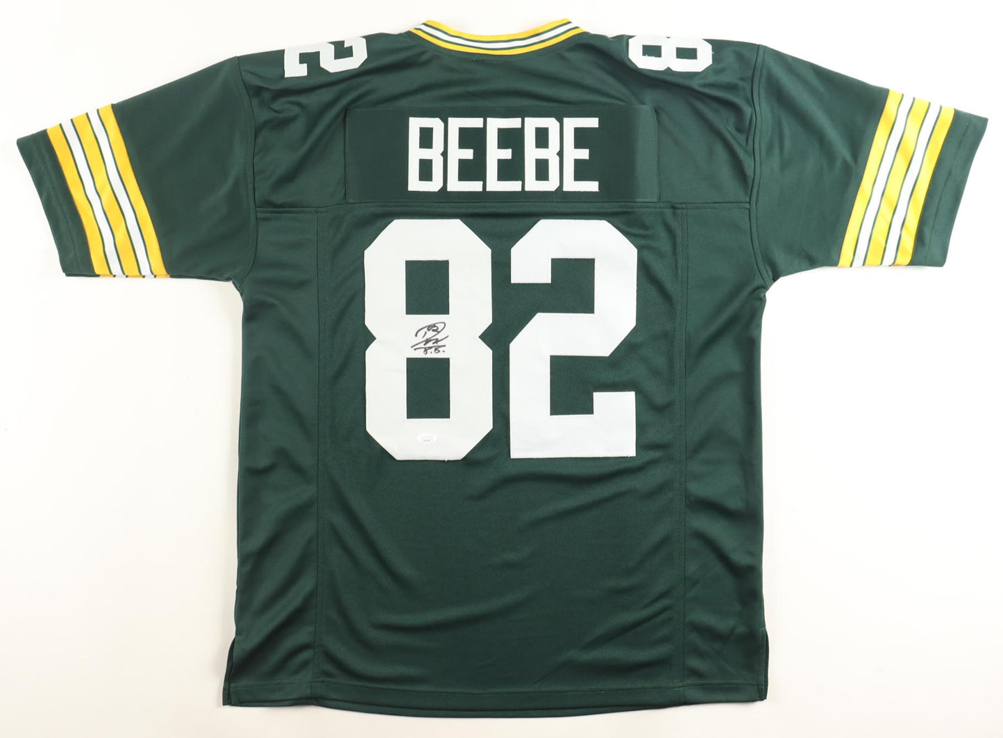 Don Beebe Green Bay Packers custom autographed jersey