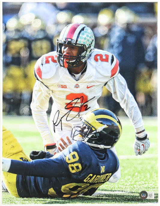 Ryan Shazier Signed Ohio State Buckeyes 11x14 Photo
