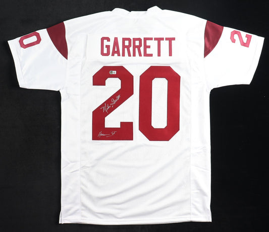 Mike Garrett Signed Jersey Inscribed "Heisman 65"