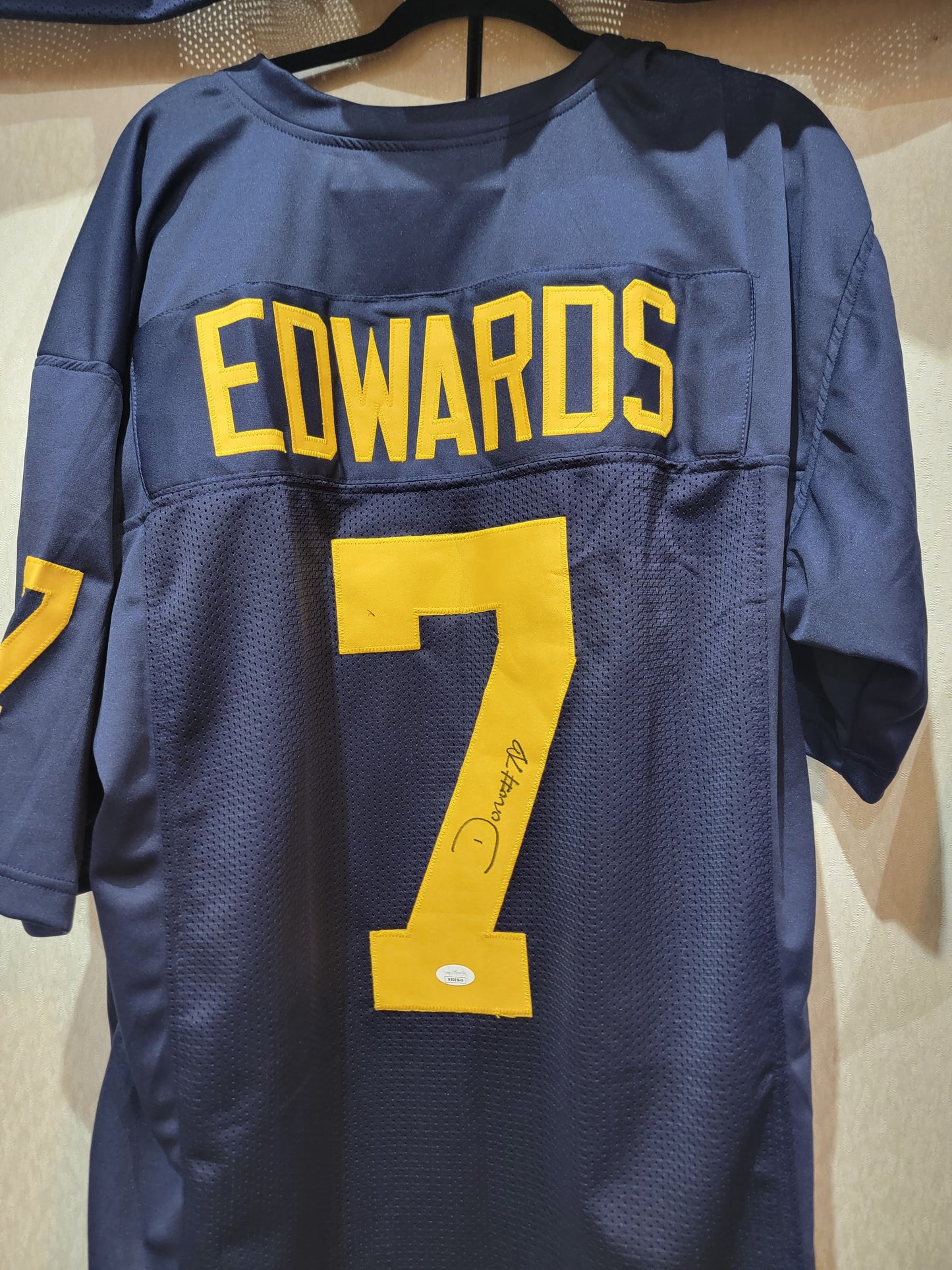 Donovan Edwards Michigan Wolverines autographed jersey