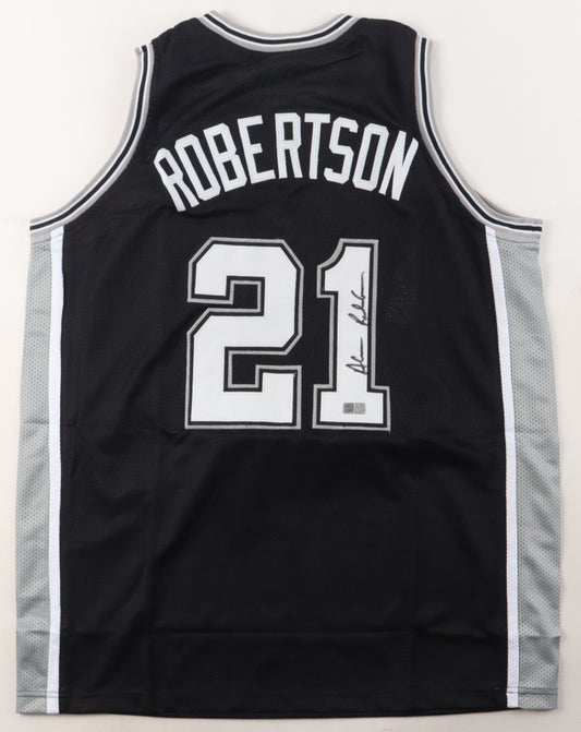 Alvin Robertson autographed jersey