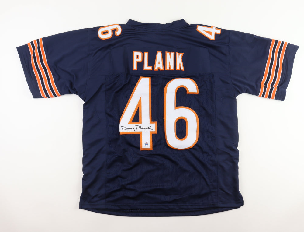 Doug Plank custom autographed Chicago Bears jersey