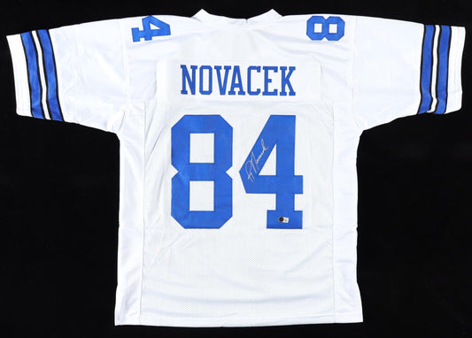 Jay Novacek autographed Dallas Cowboys custom jersey