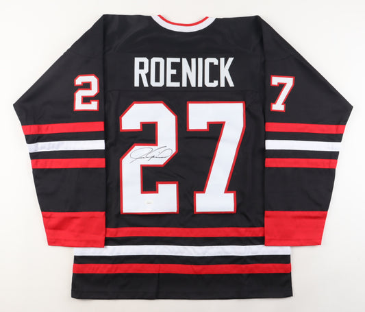 Jeremy Roenick autographed custom Chicago Blackhawks jersey