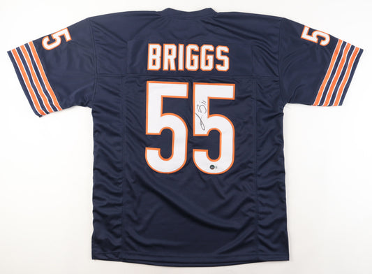 Lance Briggs Chicago Bears custom Autographed Jersey