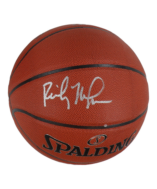 Rick Mahorn autographed basketball