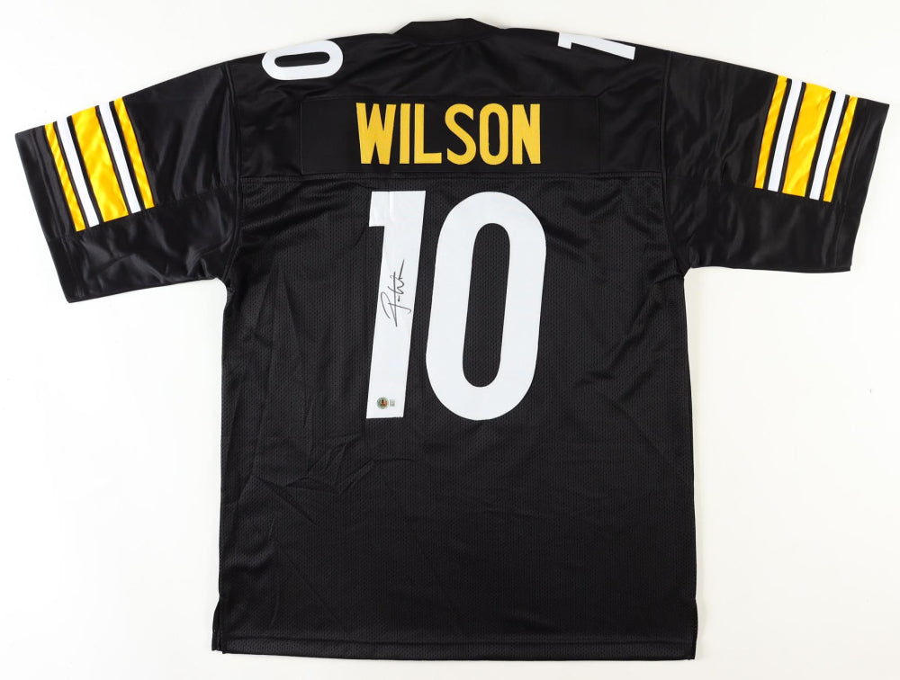 Roman Wilson custom Pittsburgh Steelers Autographed Jersey