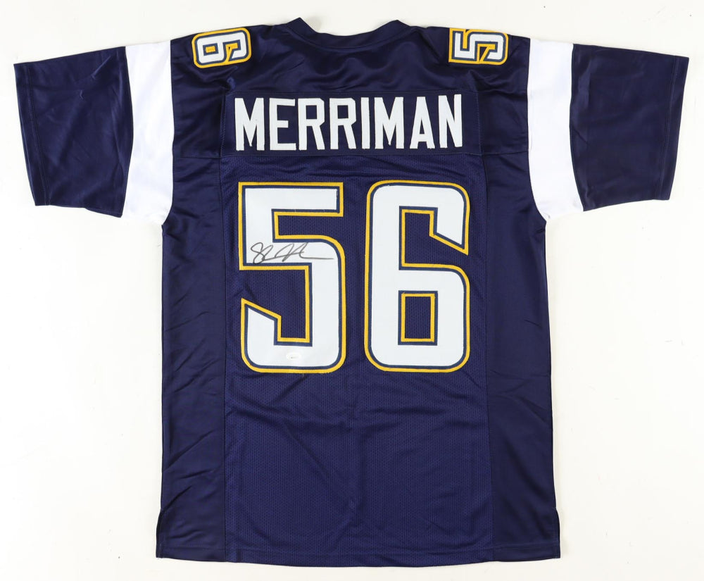 Shawn Merriman San Diego Chargers custom Autographed Jersey