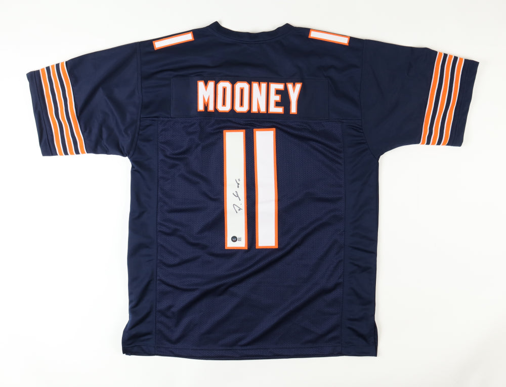 Darnell Mooney custom autographed Chicago Bears jersey