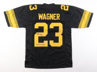 Mike Wagner Signed custom Pittsburgh Steelers Jersey