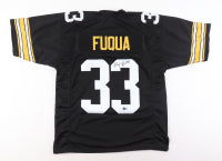 John "Frenchy" Fuqua Signed custom Pittsburgh Steelers Jersey