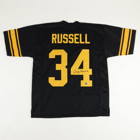 Andy Russell Pittsburgh Steelers Autographed Jersey