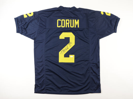 Blake Corum Michigan Wolverines autographed jersey