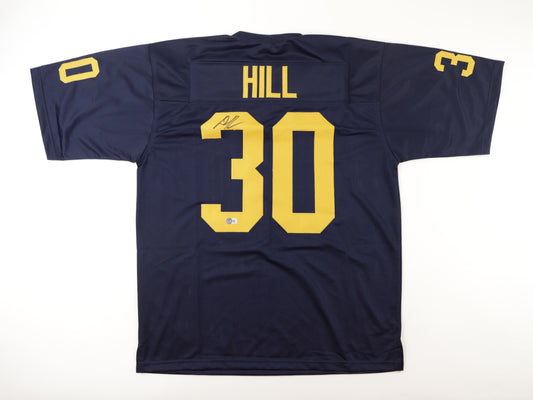 Daxon Hill Michigan Wolverines autographed jersey