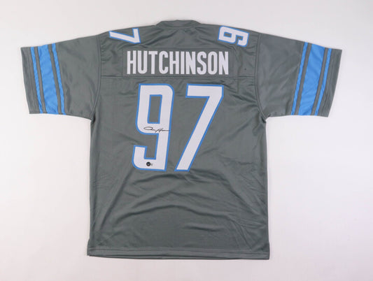 Aiden Hutchinson Detroit Lions autographed Jersey