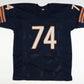 Jim Covert Chicago Bears Autographed Jersey