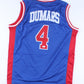 Joe Dumars Detroit Pistons autographed Jersey