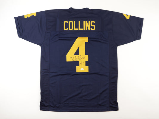 Nico Collins Michigan Wolverines autographed jersey