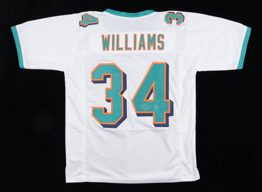 Ricky Williams Miami Dolphins Autographed Jersey