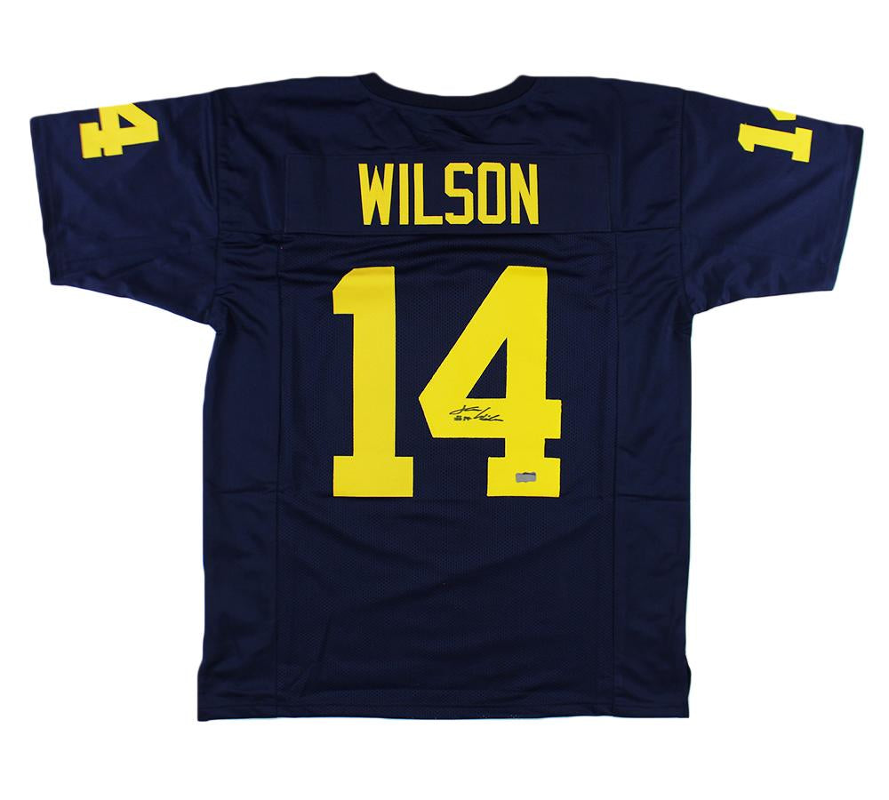 Roman Wilson Michigan Wolverines autographed jersey