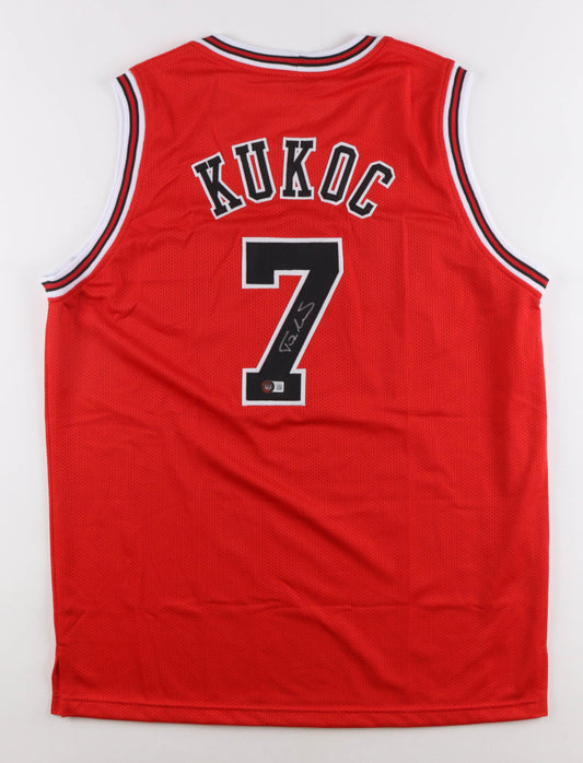 Toni Kukoc Chicago Bulls Autographed Jersey