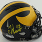 Chase Winovich Michigan Wolverines autographed mini helmet